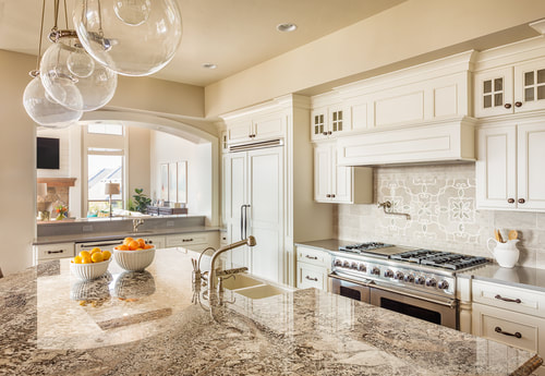 Beautiful New Kitchen Interior by General Contractor Corpus Christi
